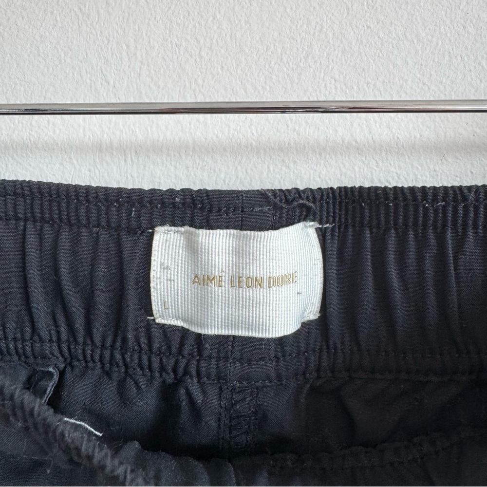 Aime Leon Dore Black Athletic Shorts - Picture 5 of 7